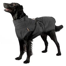 Badjassen Super Fur Dogs Chillcoat Antraciet grijs